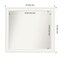 Craftsman White Non-Beveled Custom Framed Bathroom Vanity Wall Mirror